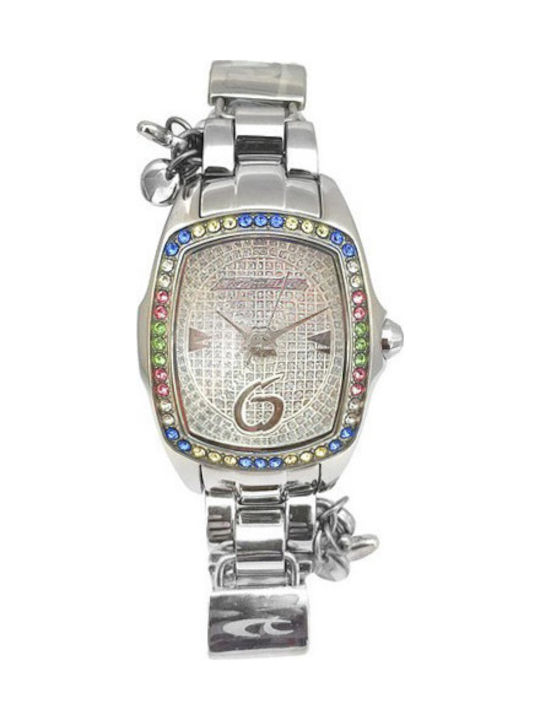 Chronotech Uhr mit Silber Metallarmband CT7009LS-08M