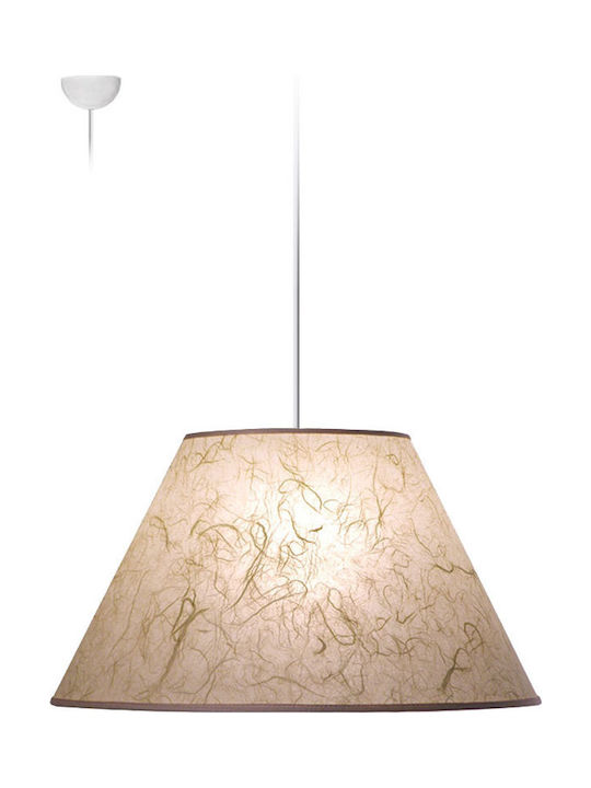 Starlight ΚΑ-ΙΣ-Κ1-35-2601 ΚΡ Pendant Light Beige Bell with Socket E27