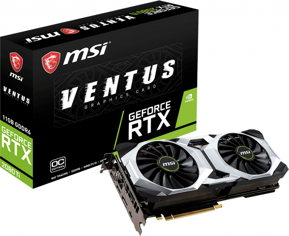 MSI GeForce RTX 2080 Ti 11GB Ventus OC Skroutz.gr