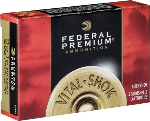 Federal Premium Φунии Vital Shok Buckshot 10бола Magnum