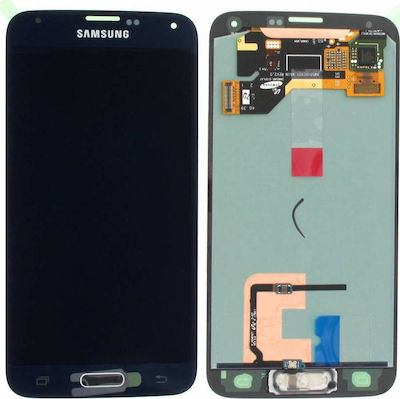 Samsung Οθόνη με Μηχανισμό Αφής για Galaxy S5 (Μαύρο)