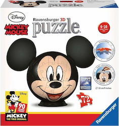 Puzzleball 3D Mickey за 6++ Години 72бр Ravensburger