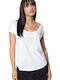 BodyTalk 1191-900828 Women's Athletic T-shirt White 1191-900828-00200