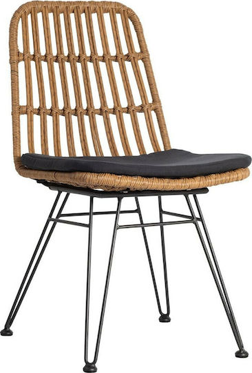 Chair Kahlua Brown 46x62x86cm Chair Kahlua Brown 46x62x86cm