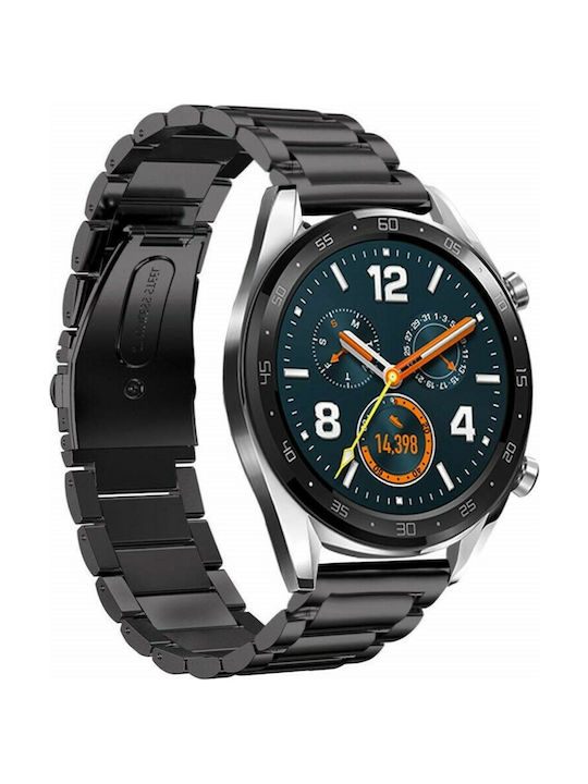 QuickFit Tech-Protect Μεταλλικό Μαύρο (Huawei Watch GT)