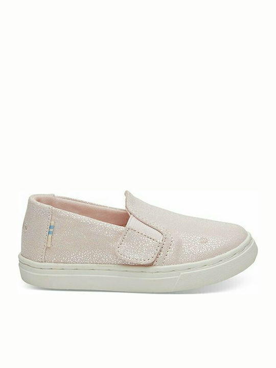 Παιδικές Espadrilles mit Bügel- und Schleifenverschluss Rosa Tiny Luca Iridescent Droplets