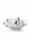 Philippi Decorative Bowl Silver 31x31x10cm