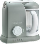 Beaba Babycook Solo 912461 Baby-Food-Dampfgarer Integrierter Mixer 1.1Es Grau