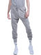 Body Action Herren-Sweatpants Light Grey Melange