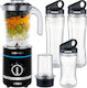 N'Oveen SB2000 Blender Cu Cană Din Plastic 800 ml 500W Negru