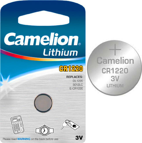 Camelion Батерия Литий За часовници CR1220 3V 1бр