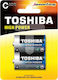 Toshiba Bp-2 Αλκαλικές Μπαταρίες C 1.5V 2τμχ