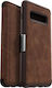 Otterbox Strada Synthetic Leather Book Brown (Galaxy S10+)