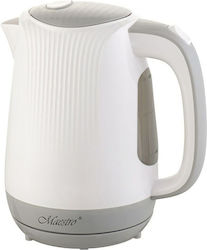Maestro MR042 Fierbător 1.7lt 2200W Alb