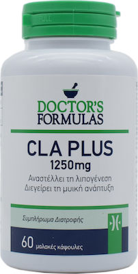 Doctor's Formulas CLA Plus Συμπλήρωμα Διατροφής 1250mg 60 κάψουλες