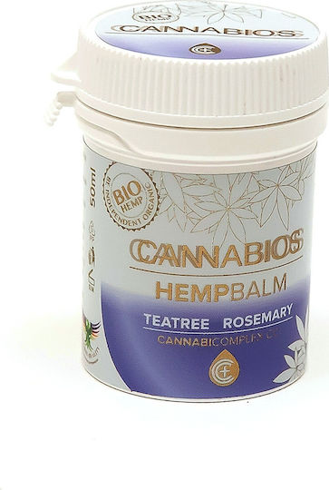 Cannabios Hemp Balm Tea Tree & Rosemary 50ml