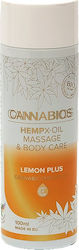 Cannabios Neutral Lemon HempX-Oil Organic Hemp Oil for Massage 100ml Cannabios Neutral Lemon HempX-Oil Organic Hemp Oil for Massage 100ml