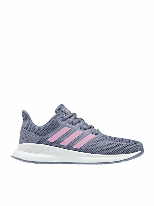 Runfalcon K Incaltaminte Sport Copii Alergare Cu Șireturi Indigo Raw / Roz Adevărat / Negru Core