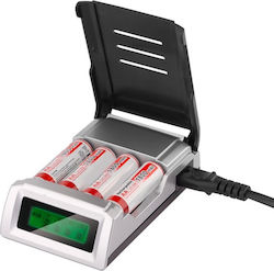 Haitronic HS0268 Charger 4 Batteries Ni-Cd/Ni-MH Size AA/AAA