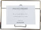 Zaros Wooden Photo Frame with Bronze Frame