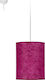 Starlight ΚΑ-ΚΥ-2228-2601 ΚΡ Κρεμαστό Φωτιστικό Μωβ 22x28x28εκ.