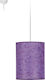 Starlight ΚΑ-ΚΥ-2228-2601 ΚΡ Κρεμαστό Φωτιστικό Μωβ 22x28x28εκ.