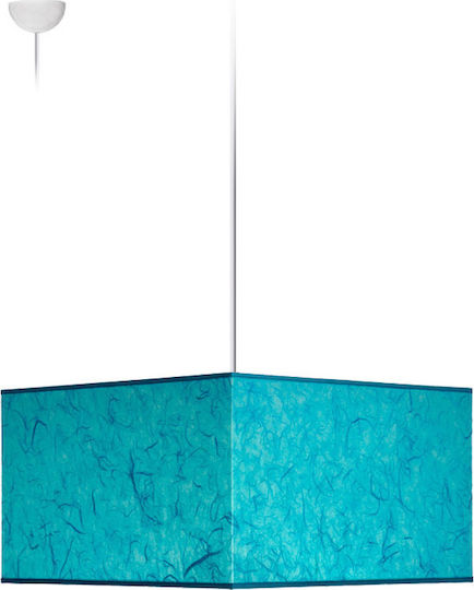 Starlight Pendant Light Turquoise with Socket E27 35x35x20cm