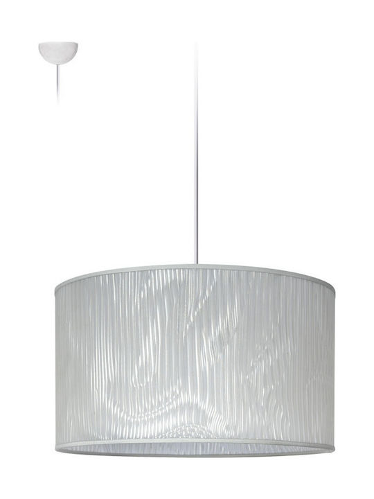 Starlight Pendant Light White with Socket E27 35x35cm