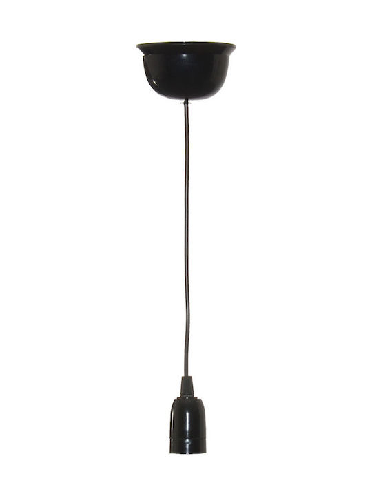 Starlight Pendant Light Black with Socket E27