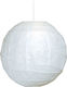 Starlight Pendant Light White 35x35cm with Large Ceiling Cable