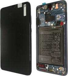 Huawei Οθόνη με Πλαίσιο για Huawei Mate 20 (Μπλε)