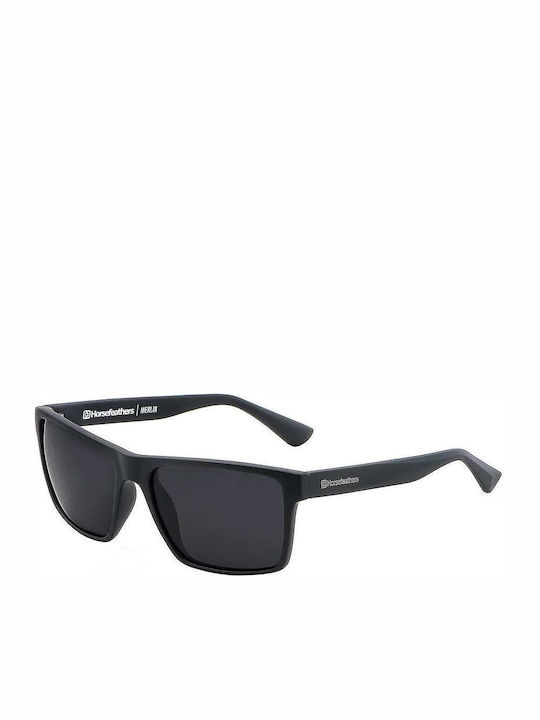 Horsefeathers Merlin Γυαλιά Ηλίου Μαύρα με Κοκκάλινο Σκελετό Horsefeathers Merlin Γυαλιά Ηλίου Μαύρα με Κοκκάλινο Σκελετό