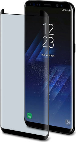 Celly Full Face Tempered Glass Black (Galaxy Note 8)