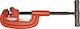 EGA Master Heavy Duty Hand Pipe Cutter for Iron Steel Maximum Cutting Diameter 50.8mm