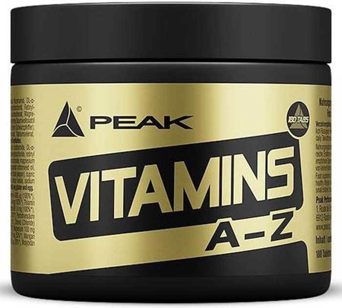 Peak Nutrition Vitamins A Z 180 ταμπλέτες | Skroutz.gr