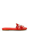Sante Women's Flat Sandals In Red Colour
