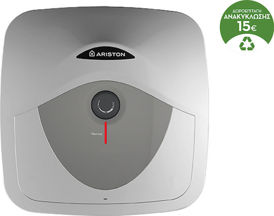 Ariston Andris RS Debitare Boiler termoelectric 10lt Sticlă Vertical 1.2kW