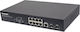 Intellinet 561167 Managed L2 PoE+ Switch with 8 Gigabit (1Gbps) Ethernet Ports and 2 SFP Ports