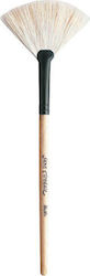 Jane Iredale Synthetic Make Up Brush for Highlighter White Fun Blush