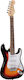 Soundsation Rider Junior Elektrische Gitarre Stratocaster mit SSS Tonabnehmerkonfiguration Sunburst