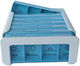 Anabox Compact Weekly Pill Organizer Light Blue 2400000493257-7666