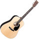 Martin Semi-Acoustic Guitar D13E Natural