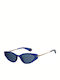 Polaroid Women's Sunglasses with Blue Frame and Blue Polarized Lens PLD4074/S PJP/C3