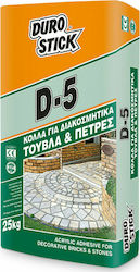 Durostick D-5 Adeziv Cărămizi și pietre decorative Alb 25kg ΝΤΛ525