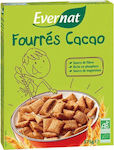 Evernat Organic Flakes Δημητριακά με Γέμιση Σοκολάτας Whole Grain 375gr