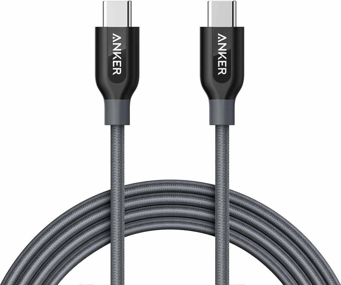 Anker Braided USB 2.0 Cable USBC male USBC male Γκρι 0.9m (A81870A1) Skroutz.gr Anker Braided USB 2.0 Cable USBC male USBC male Γκρι 0.9m (A81870A1) Skroutz.gr