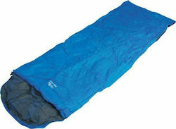 Panda Ranger Hood Sleeping Bag Single 2 Season Light Blue