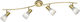 Trio Lighting Levisto Spot with 4 Lights and with Socket E14 in Yellow Color