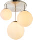 Globo Lighting Joel Modern Metal Ceiling Light with Socket E27 47pcs Silver