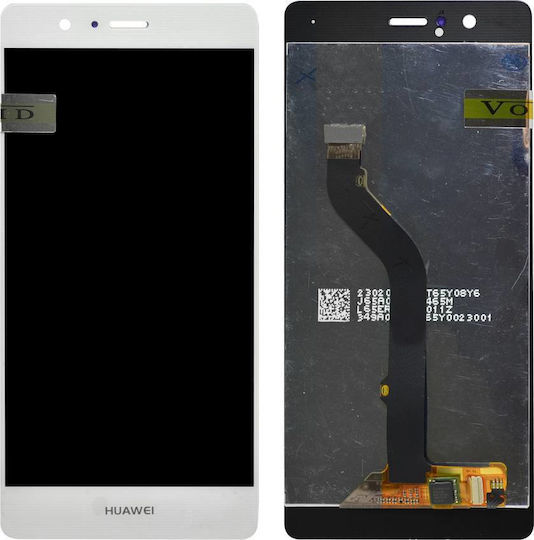 Οθόνη με Μηχανισμό Αφής για Huawei P9 Lite (Λευκό)